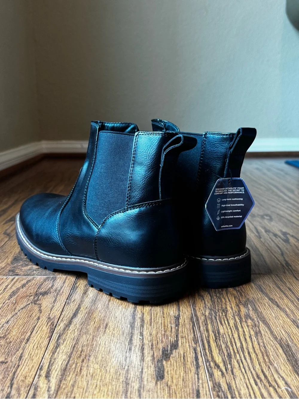 Sonoma Black Leather Chelsea Boots
